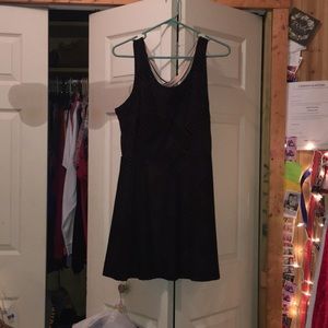 Black short dress